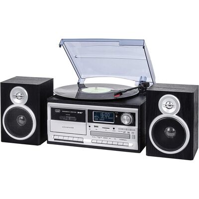 Gramofon Trevi Tt1072 Wieża Dab+ Cd Mp3 Usb Sd Bt Gramofon Trevi Tt1072 Wieża Dab+ Cd Mp3 Usb Sd Bt