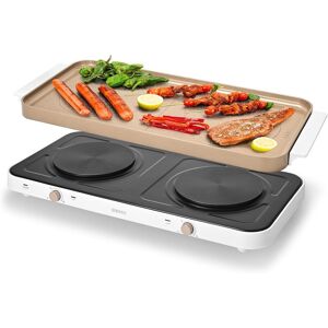Inny producent Aewhale Aw-037 Podwójna Płyta Grzewcza Elektryczna 2000 W Grill Złota Inny producent Aewhale Aw-037 Podwójna Płyta Grzewcza Elektryczna 2000 W Grill Złota