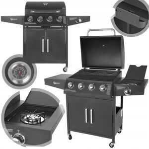 Geko Grill Gazowy 5 Palników 4+1 15Kw Termometr Regulacja G80516 Geko Grill Gazowy 5 Palników 4+1 15Kw Termometr Regulacja G80516