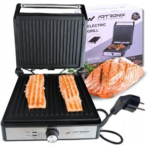 Zlaro Grill elektryczny 2000W do panini tostów opiekacz otwierany na płasko Zlaro Grill elektryczny 2000W do panini tostów opiekacz otwierany na płasko