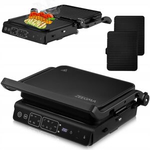 Zeegma GRILL ELEKTRYCZNY kontaktowy OPIEKACZ Regulacja Timer Temp + TERMOSONDA Zeegma GRILL ELEKTRYCZNY kontaktowy OPIEKACZ Regulacja Timer Temp + TERMOSONDA