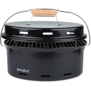 Emalco Enamelware Grill emaliowany BBQ camping czarny Emalco Enamelware Grill emaliowany BBQ camping czarny