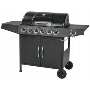 Inny producent Grill gazowy GRILL MEISTER 6+1 17.3kW W KOLORZE CZARNYM Inny producent Grill gazowy GRILL MEISTER 6+1 17.3kW W KOLORZE CZARNYM