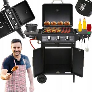 Rabino GRILL GAZOWY OGRODOWY EMALIOWANY RUSZT 3+1 Rabino GRILL GAZOWY OGRODOWY EMALIOWANY RUSZT 3+1