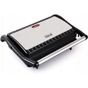Inny producent Kontaktowy grill elektryczny Ideal IK1701 srebrny/szary 1500 W Inny producent Kontaktowy grill elektryczny Ideal IK1701 srebrny/szary 1500 W