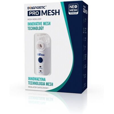 Inhalator Biotter ProMesh - Urządzenie do aerozolu ultradźwiękowego do terapii oddechowej Inhalator Biotter ProMesh - Urządzenie do aerozolu ultradźwiękowego do terapii oddechowej