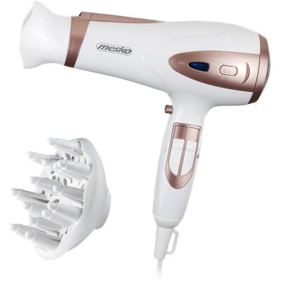 Suszarka Do Włosów Z Jonizacją I Dyfuzorem, 2400W, 3-Stopniowa Regulacja Temperatury, Mesko Ms2274 Suszarka Do Włosów Z Jonizacją I Dyfuzorem, 2400W, 3-Stopniowa Regulacja Temperatury, Mesko Ms2274
