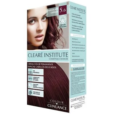 Clearé Institute Kolor Clinuance - Czułe i delikatne włosy - 5.6 Czekoladowa Wiśnia - Farba do włosów Clearé Institute Kolor Clinuance - Czułe i delikatne włosy - 5.6 Czekoladowa Wiśnia - Farba do włosów