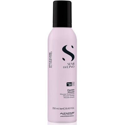 Alfaparf Milano Semi di Lino Style&Care Flexible Mousse - Pianka do włosów Alfaparf Milano Semi di Lino Style&Care Flexible Mousse - Pianka do włosów