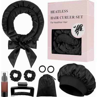 Aoowu Lokówki Do Włosów Na Noc, 9 Sztuk, Aksamitne Włosy Heatless Overnight Curls Z Czapką Do Spania, Kręcenie Loków Bez Wysokiej Temperatury, 70', .. Aoowu Lokówki Do Włosów Na Noc, 9 Sztuk, Aksamitne Włosy Heatless Overnight Curls Z Czapką Do Spania, Kręcenie Loków Bez Wysokiej Temperatury, 70', ..