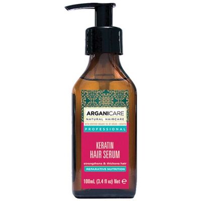 Arganicare,Keratin serum naprawcze do włosów z keratyną 100ml Arganicare,Keratin serum naprawcze do włosów z keratyną 100ml
