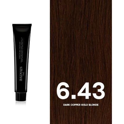 Balmain Professionnel, Couleurs Couture, Trwała farba do włosów, 6.43 Dark Copper Gold Blonde, 60 ml Balmain Professionnel, Couleurs Couture, Trwała farba do włosów, 6.43 Dark Copper Gold Blonde, 60 ml
