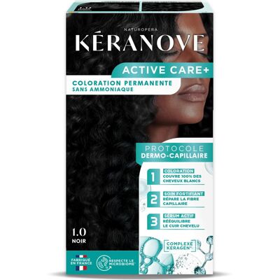 Bezamoniakowa trwała farba do włosów czarna 152ml Bezamoniakowa trwała farba do włosów czarna 152ml