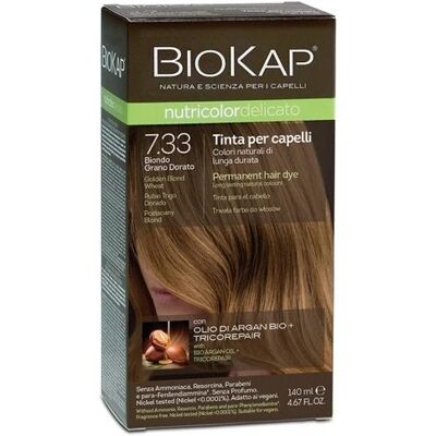 Biokap Nutricolor Delicato 7.33 Farba do Włosów - Naturalny i Odżywczy Kolor Biokap Nutricolor Delicato 7.33 Farba do Włosów - Naturalny i Odżywczy Kolor