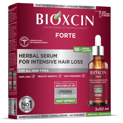 Biota Bioxcin, Dermagen Forte, Serum Do Skóry Głowy Przeciw Silnemu Wypadaniu Włosów 3 X 50 Ml Biota Bioxcin, Dermagen Forte, Serum Do Skóry Głowy Przeciw Silnemu Wypadaniu Włosów 3 X 50 Ml