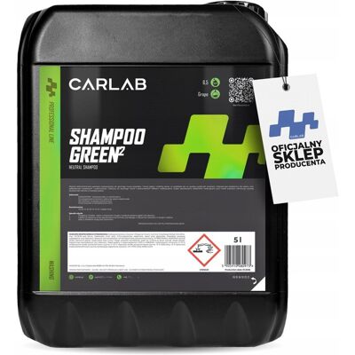 Inny producent Carlab Pro Shampoo Green2 5l Neutralny Szampon Samochodowy Inny producent Carlab Pro Shampoo Green2 5l Neutralny Szampon Samochodowy