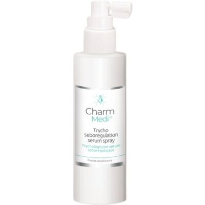 Charm Medi - Trycho Seboregulation Serum Spray - Trychologiczna Wcierka Serum Do Przetłuszczającej się Skóry Głowy, 100ml Charm Medi - Trycho Seboregulation Serum Spray - Trychologiczna Wcierka Serum Do Przetłuszczającej się Skóry Głowy, 100ml