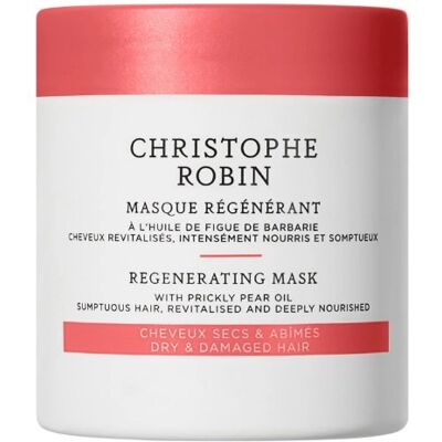 Christophe Robin, Regenerating, Olej z opuncji figowej, Kremowa maska do włosów, Dla rewitalizacji, 100 ml Christophe Robin, Regenerating, Olej z opuncji figowej, Kremowa maska do włosów, Dla rewitalizacji, 100 ml