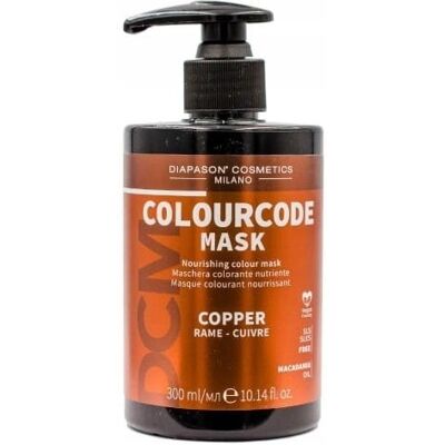 DCM COLOURCODE KOLORYZUJĄCA MASKA DO WŁOSÓW COPPER DCM COLOURCODE KOLORYZUJĄCA MASKA DO WŁOSÓW COPPER