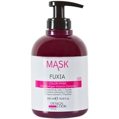 DESIGN LOOK maska do włosów COLOR MASK Fuksja 300 ml DESIGN LOOK maska do włosów COLOR MASK Fuksja 300 ml