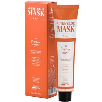 Design Look Nutri Color Mask Mask 4 w 1 - Maska do włosów - Intensywny miedź Design Look Nutri Color Mask Mask 4 w 1 - Maska do włosów - Intensywny miedź