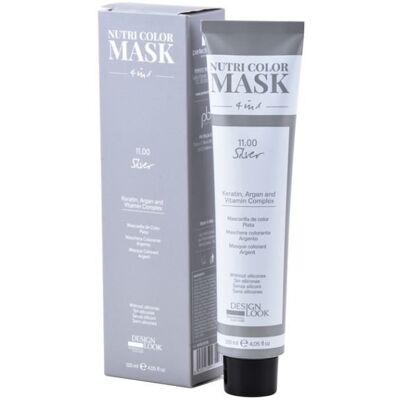 DESIGN LOOK Nutri Color Mask maska 4 In 1 Silver 11.00 120 ml DESIGN LOOK Nutri Color Mask maska 4 In 1 Silver 11.00 120 ml