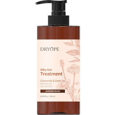 DRYOPE SILKY HAIR TREATMENT Odżywcza maska do włosów suchych i zniszczonych o zapachu piżma i jaśminu 500 ml DRYOPE SILKY HAIR TREATMENT Odżywcza maska do włosów suchych i zniszczonych o zapachu piżma i jaśminu 500 ml
