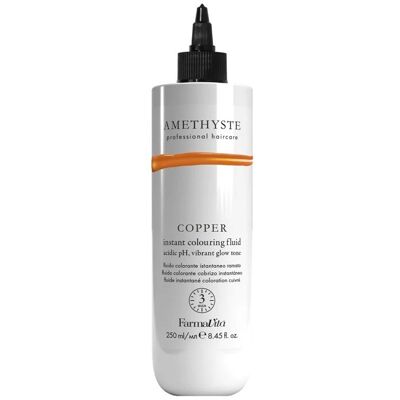 Farmavita Instant Colouring Fluid fluid koloryzujący do włosów Cooper 250ml Farmavita Instant Colouring Fluid fluid koloryzujący do włosów Cooper 250ml