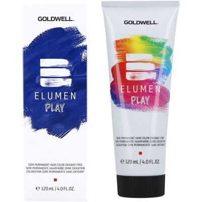 Farba do włosów półtrwała Goldwell Elumen Play Niebieski - 120 ml Farba do włosów półtrwała Goldwell Elumen Play Niebieski - 120 ml