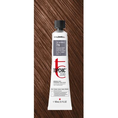 Goldwell Topchic Zero 7N Średni naturalny blond - Farba do włosów Goldwell Topchic Zero 7N Średni naturalny blond - Farba do włosów