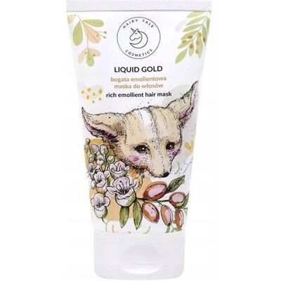HAIRY TALE Liquid Gold bogata emolientowa maska do włosów o wysokiej porowatości 150ml HAIRY TALE Liquid Gold bogata emolientowa maska do włosów o wysokiej porowatości 150ml