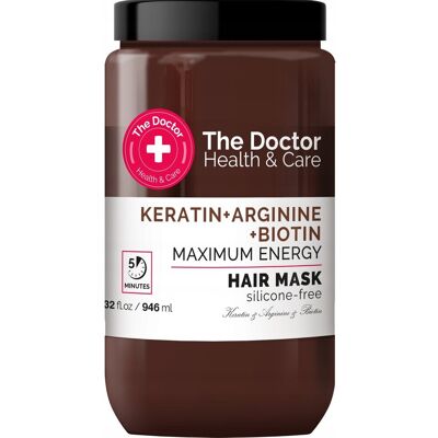 The Doctor Keratin Model - Maska do włosów - 946ml The Doctor Keratin Model - Maska do włosów - 946ml
