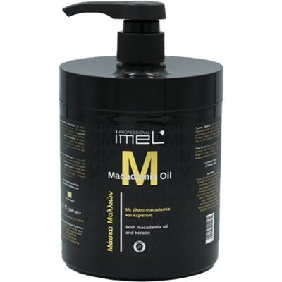 IMEL MASKA DO WŁOSÓW Z OLEJKIEM MAKADAMIA 1000ML IMEL MASKA DO WŁOSÓW Z OLEJKIEM MAKADAMIA 1000ML