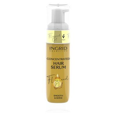 Ingrid Magic Skoncentrowane serum do włosów z olejkiem lnianym wygładzenie i blask 40ml Ingrid Magic Skoncentrowane serum do włosów z olejkiem lnianym wygładzenie i blask 40ml