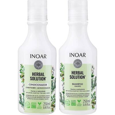 INOAR DUO Herbal szampon 250ml + odżywka 250ml INOAR DUO Herbal szampon 250ml + odżywka 250ml