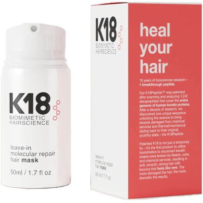 K18 Maska Naprawcza Molekularna do Włosów - 50 ml K18 Maska Naprawcza Molekularna do Włosów - 50 ml