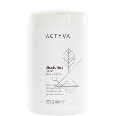 Kemon Actyva Disciplina Mask – Intensywnie Wygładzająca Maska do Włosów Puszących się i Niesfornych 1000ml Kemon Actyva Disciplina Mask – Intensywnie Wygładzająca Maska do Włosów Puszących się i Niesfornych 1000ml