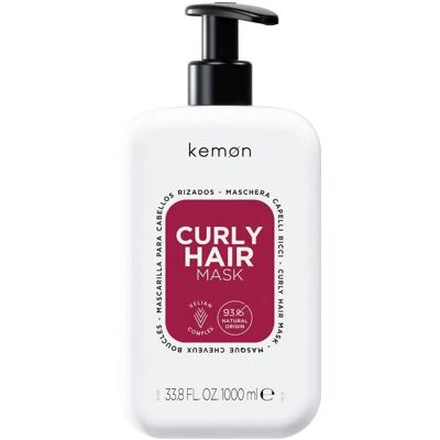 Kemon Curly Hair Mask, Nawilżająca i Wzmacniająca Maska z Aloesem do Włosów Kręconych, 1000ml Kemon Curly Hair Mask, Nawilżająca i Wzmacniająca Maska z Aloesem do Włosów Kręconych, 1000ml