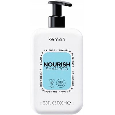 Kemon Care Nourish Shampoo - Nawilżający, Odżywczy, 1000ml Kemon Care Nourish Shampoo - Nawilżający, Odżywczy, 1000ml