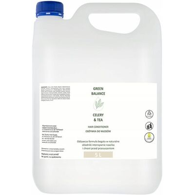 Kosmetyki hotelowe Green Balance odżywka 5L, płyn do dozowników 1szt. Kosmetyki hotelowe Green Balance odżywka 5L, płyn do dozowników 1szt.