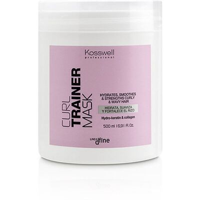 Kosswell Curl Trainer Mask maska do włosów kręconych 500ml Kosswell Curl Trainer Mask maska do włosów kręconych 500ml