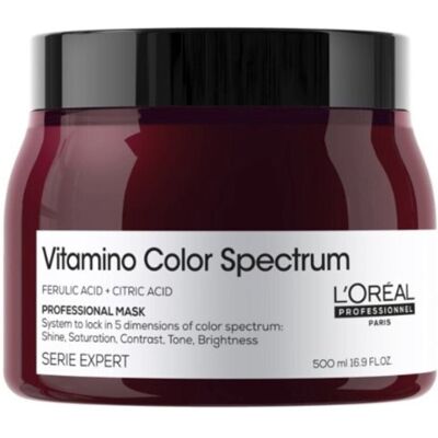 L'Oréal Professionnel Serie Expert Vitamino Color Spectrum Maska do Włosów Farbowanych 500ml L'Oréal Professionnel Serie Expert Vitamino Color Spectrum Maska do Włosów Farbowanych 500ml