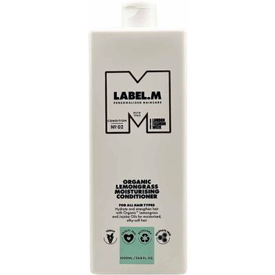 Label.m Organiczny Odżywka z Lemongrass - 1000 ml Label.m Organiczny Odżywka z Lemongrass - 1000 ml
