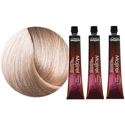Loreal Majirel Trwała Farba do Włosów 9.12 3x50ml Loreal Majirel Trwała Farba do Włosów 9.12 3x50ml