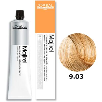 L'Oréal Professionnel Majirel Trwała Farba do Włosów - Bardzo Jasny Naturalny Złoty Blond 50ml L'Oréal Professionnel Majirel Trwała Farba do Włosów - Bardzo Jasny Naturalny Złoty Blond 50ml
