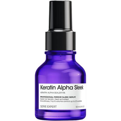 Loreal Professionnel Keratin Alpha Sleek Wygładzające Serum do Włosów 50ml Loreal Professionnel Keratin Alpha Sleek Wygładzające Serum do Włosów 50ml