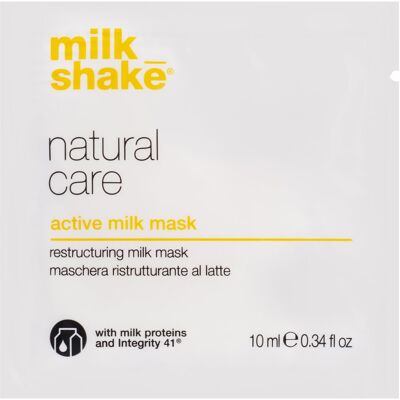 Milk Shake, Mleczna maska do włosy zniszczone zabezpiecza przed promieniowaniem UV, chroni kolor, odżywia, 10 ml Milk Shake, Mleczna maska do włosy zniszczone zabezpiecza przed promieniowaniem UV, chroni kolor, odżywia, 10 ml