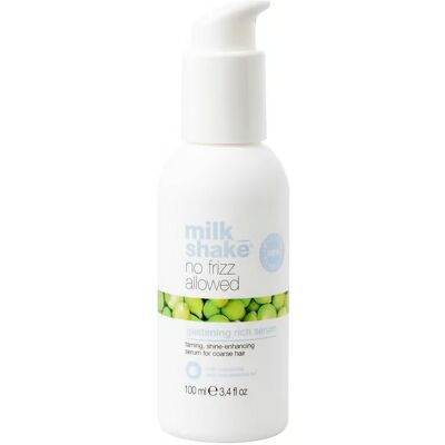 Milk Shake No Frizz Allowed Glistening Rich Serum Wygładzające i Dyscyplinujące Włosy, 100ml Milk Shake No Frizz Allowed Glistening Rich Serum Wygładzające i Dyscyplinujące Włosy, 100ml