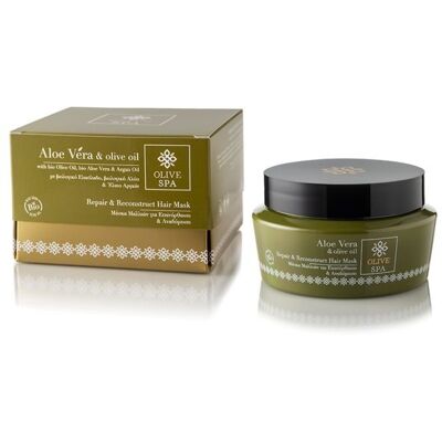 Naprawczo-Odbudowująca Maska do Włosów Suchych i Łamliwych Olive Spa – Aloes Naprawczo-Odbudowująca Maska do Włosów Suchych i Łamliwych Olive Spa – Aloes