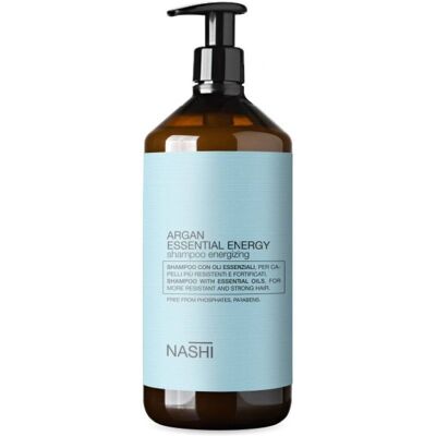 Inny producent Nashi Argan Essential Energy Shampoo Energizing, Wzmacniający Szampon Przeciw Utracie Włosów, 1000ml Inny producent Nashi Argan Essential Energy Shampoo Energizing, Wzmacniający Szampon Przeciw Utracie Włosów, 1000ml
